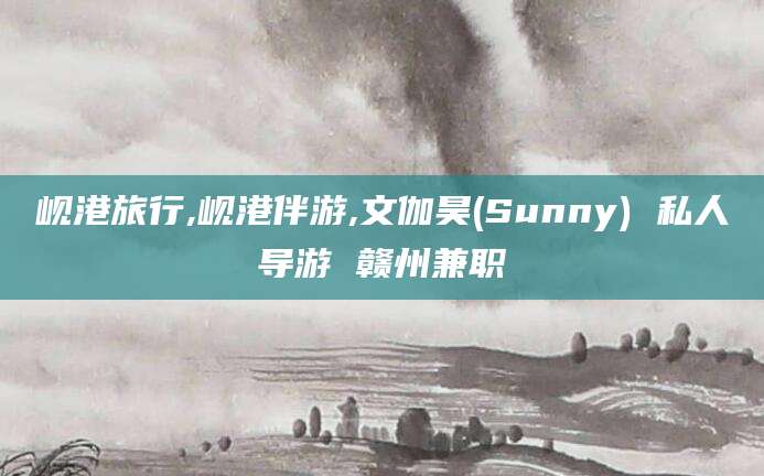 通化岘港旅行,岘港伴游,文伽昊(Sunny) 私人导游 赣州兼职